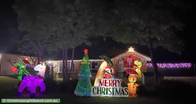 Christmas Light display at 18 Koala Crescent, Lake Macdonald