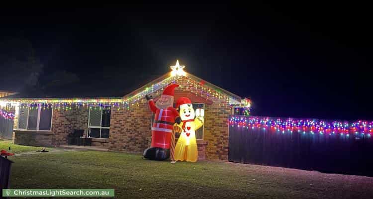 Christmas Light display at 18 Koala Crescent, Lake Macdonald