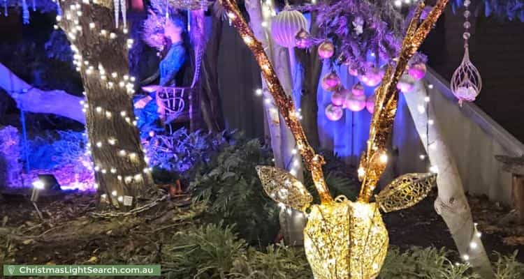 Christmas Light display at 14 Frawley Gardens, Murdoch