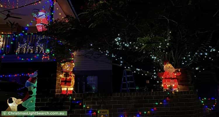 Christmas Light display at 65 Tait Street, Kelvin Grove