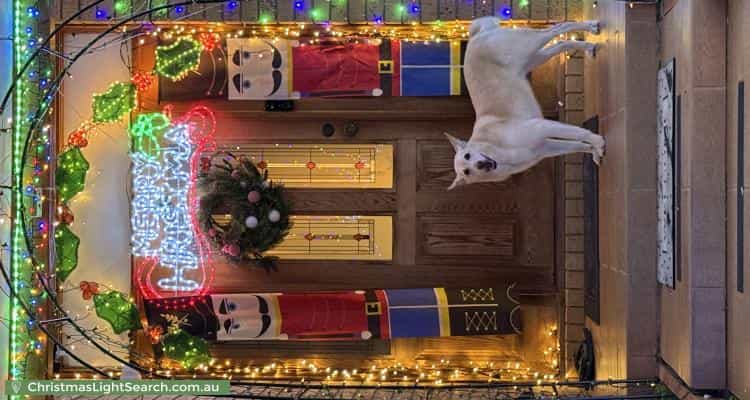 Christmas Light display at 15 Monte Carlo Drive, Point Cook