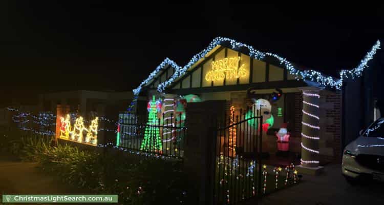 Christmas Light display at 68 Hounslow Avenue, Torrensville