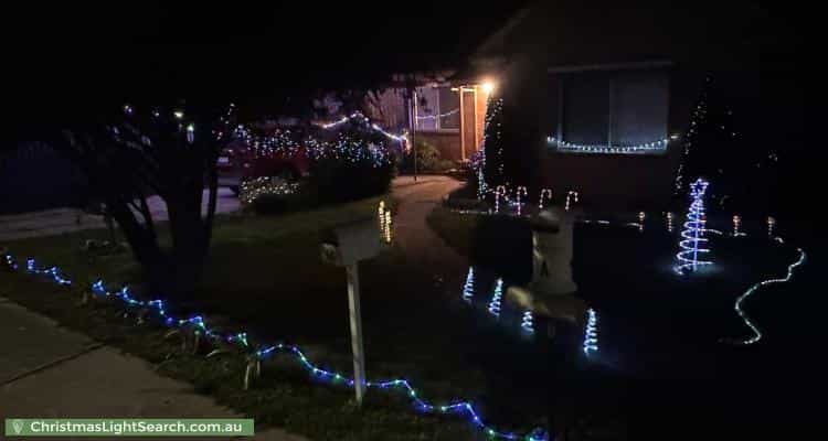 Christmas Light display at 6 Clay Street, Ararat