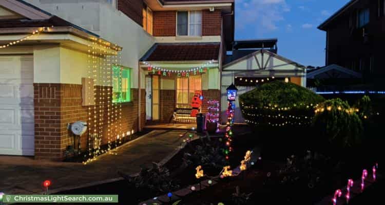 Christmas Light display at 7 Michigan Avenue, Broadmeadows