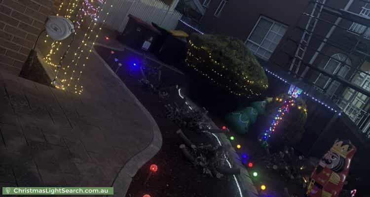 Christmas Light display at 7 Michigan Avenue, Broadmeadows