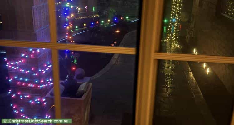 Christmas Light display at 7 Michigan Avenue, Broadmeadows