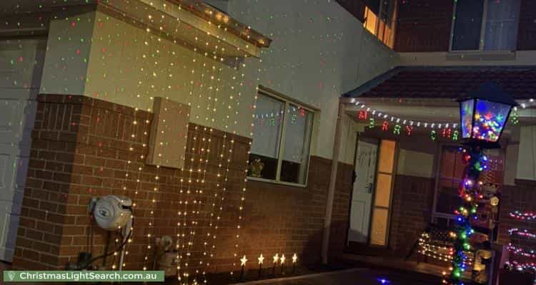 Christmas Light display at 7 Michigan Avenue, Broadmeadows