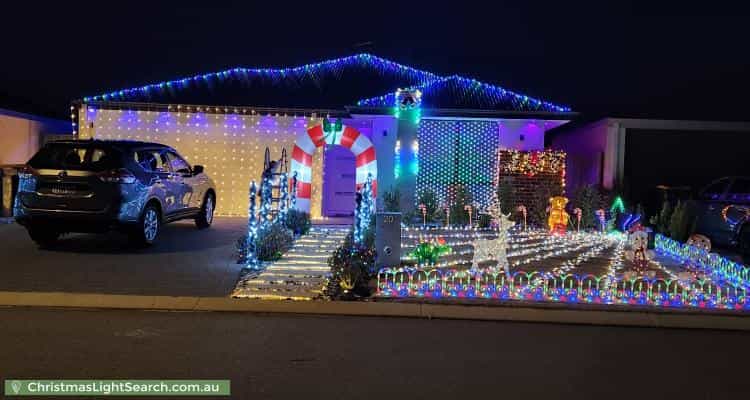 Christmas Light display at 20 Brangus Vista, Byford