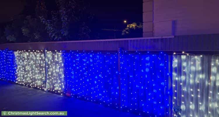 Christmas Light display at 13 Bolton Avenue, Devon Park
