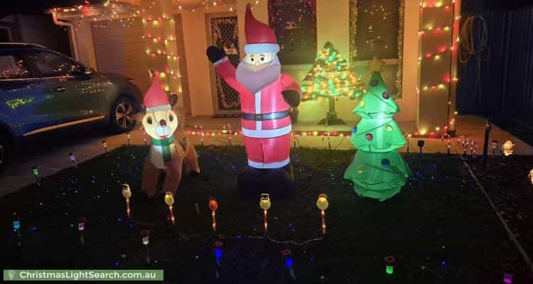 Christmas Light display at  Broxmore Street, Elizabeth North