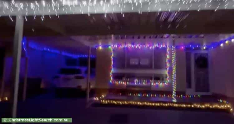 Christmas Light display at  Reids Road, Dernancourt