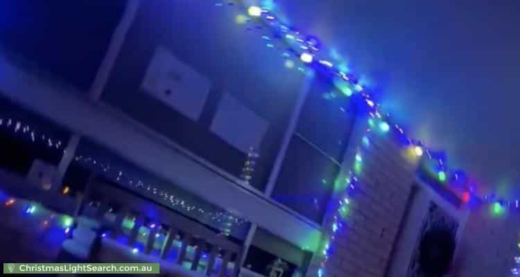 Christmas Light display at  Reids Road, Dernancourt