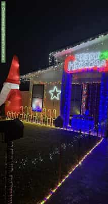 Christmas Light display at 11 Jindalee Crescent, Nowra