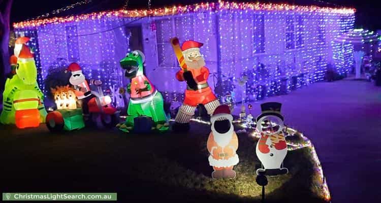 Christmas Light display at 5 Robyn Street, Blacktown