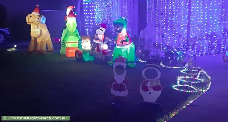 Christmas Light display at 5 Robyn Street, Blacktown