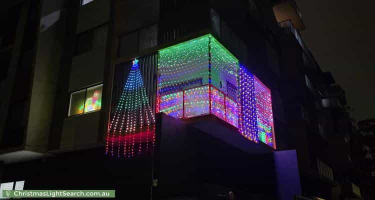 Christmas Light display at 38 Doonmore Street, Penrith