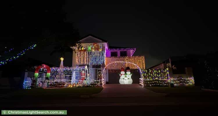 Christmas Light display at 25 Costa Del Sol Avenue, Coombabah