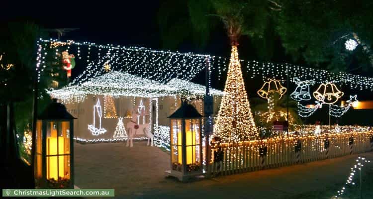 Christmas Light display at 159 Williamson Avenue, Cloverdale