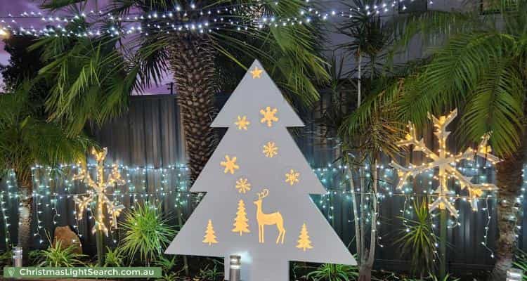 Christmas Light display at 159 Williamson Avenue, Cloverdale