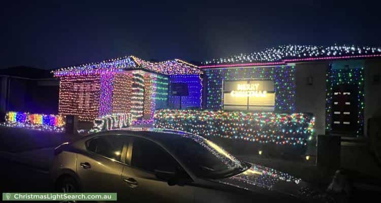 Christmas Light display at 24 Allom Street, Ropes Crossing