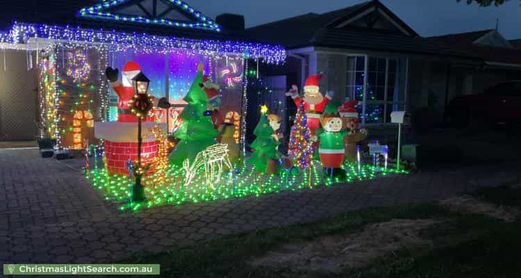 Christmas Light display at 25 Lynton Avenue, Gilles Plains