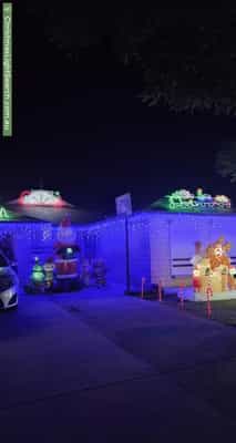 Christmas Light display at 34 Coogee Avenue, Paralowie