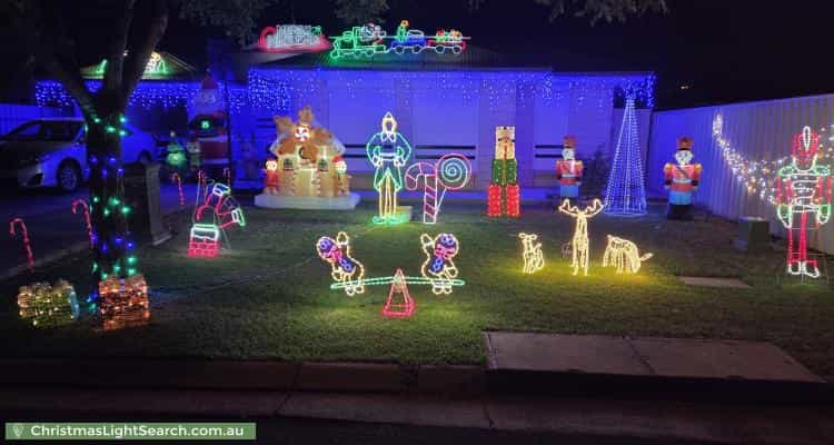 Christmas Light display at 34 Coogee Avenue, Paralowie