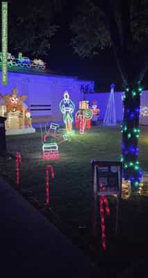 Christmas Light display at 34 Coogee Avenue, Paralowie
