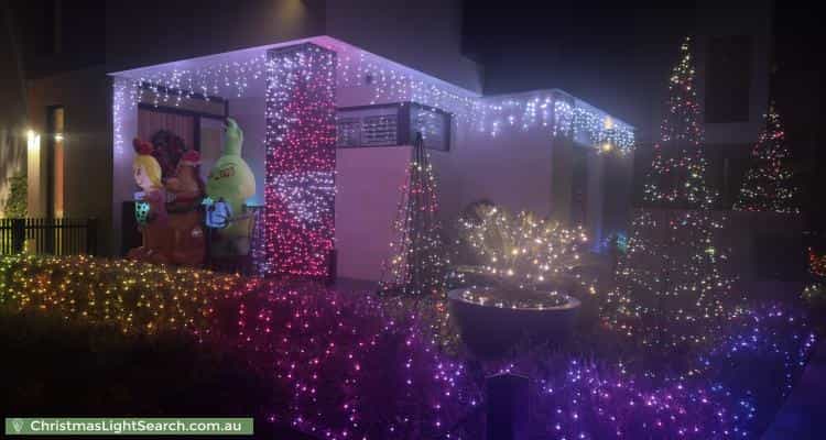 Christmas Light display at 1 Aberdeen Drive, Doncaster