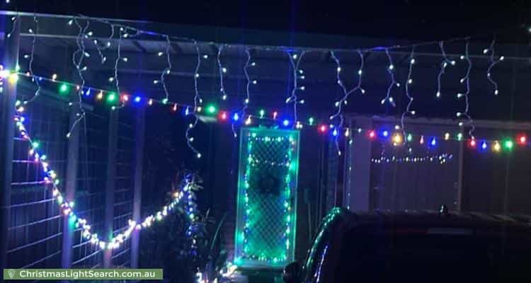 Christmas Light display at 6 Clay Street, Ararat