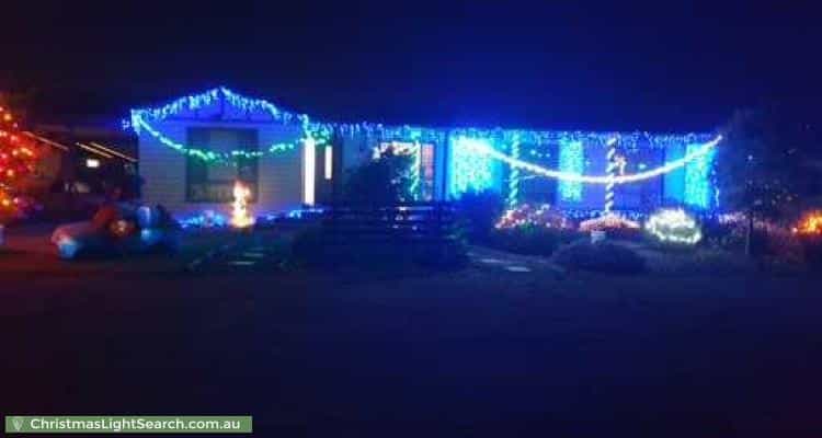 Christmas Light display at 26 Clydesdale Drive, Two Wells