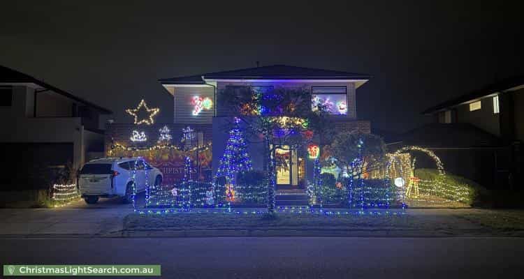 Christmas Light display at 4 Garrard Crescent, Clyde
