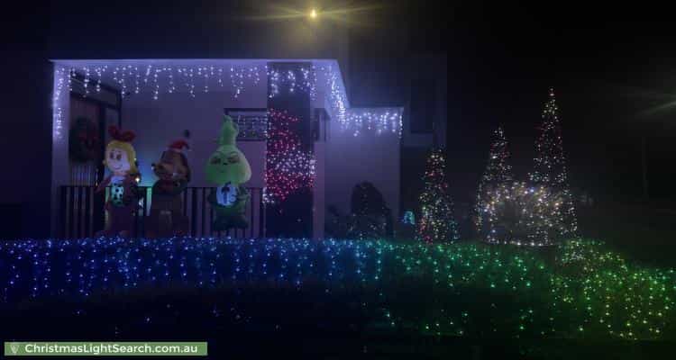 Christmas Light display at 1 Aberdeen Drive, Doncaster