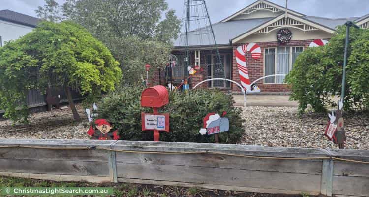 Christmas Light display at The Hermitage, Sunbury