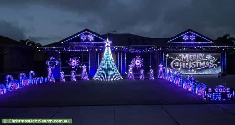 Christmas Light display at 8 Botanical Circuit, Banora Point