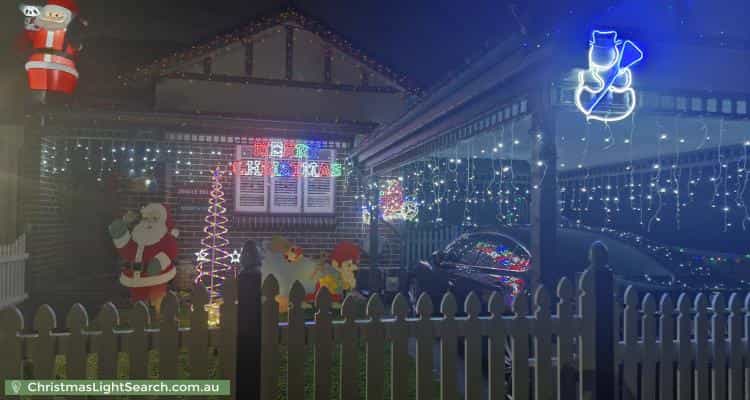 Christmas Light display at 34 Hugh Street, Belmore