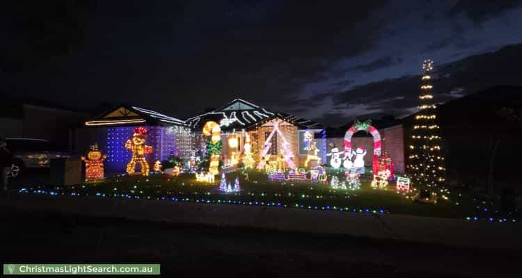 Christmas Light display at 27 Basico Avenue, Sinagra