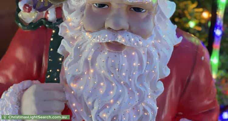 Christmas Light display at 44 Lindsay Pryor Street, Wright