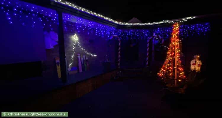 Christmas Light display at 59 Wallace Road, Wantirna South