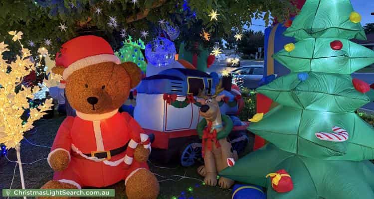 Christmas Light display at 86 Bethany Road, Hoppers Crossing