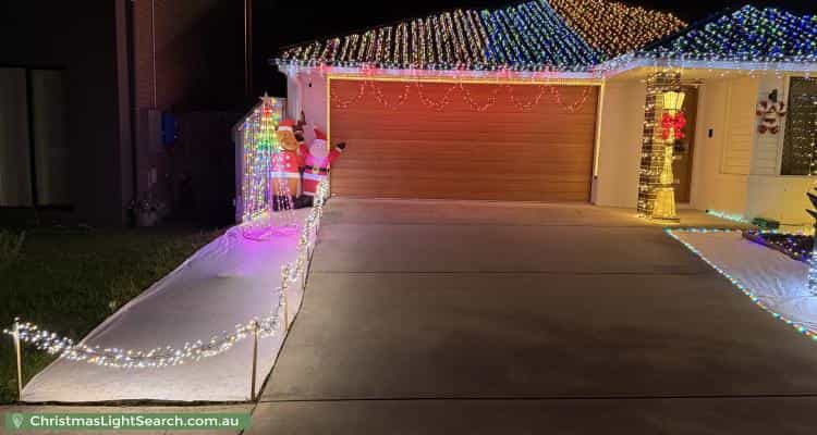 Christmas Light display at 36 Ridge Parade, Narangba