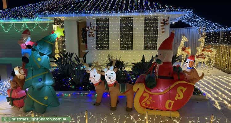Christmas Light display at 36 Ridge Parade, Narangba