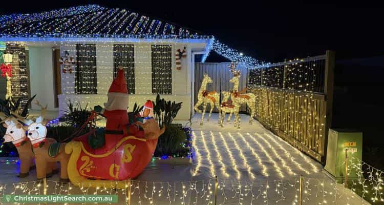 Christmas Light display at 36 Ridge Parade, Narangba