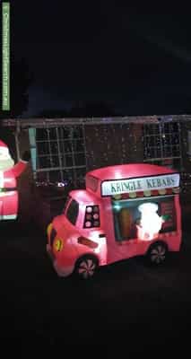 Christmas Light display at 34 Barossa Road, Glenorchy
