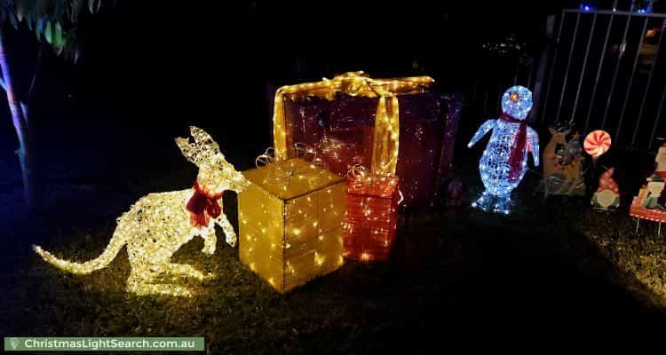 Christmas Light display at 99 Willan Drive, Cartwright