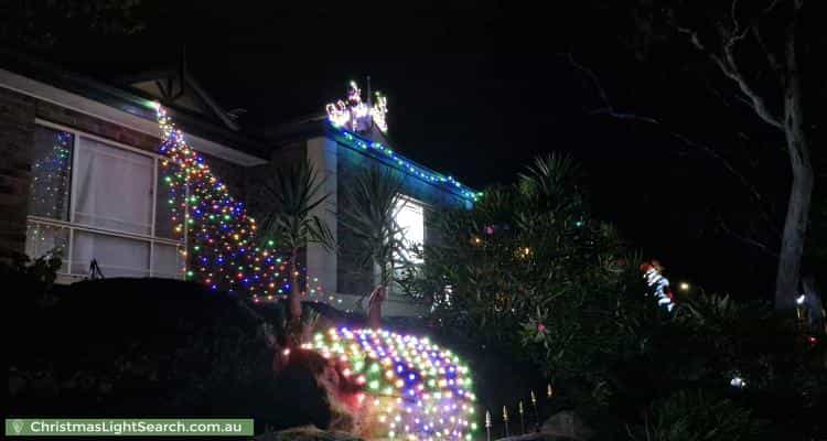 Christmas Light display at  Persimmon Grove, Golden Grove