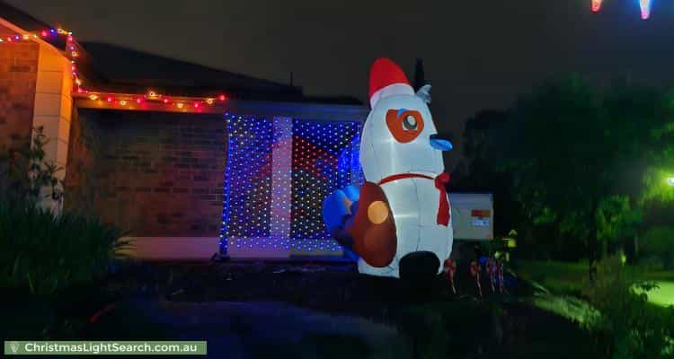 Christmas Light display at  Persimmon Grove, Golden Grove