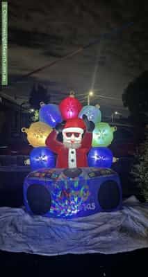 Christmas Light display at 43 Tatman Drive, Altona Meadows