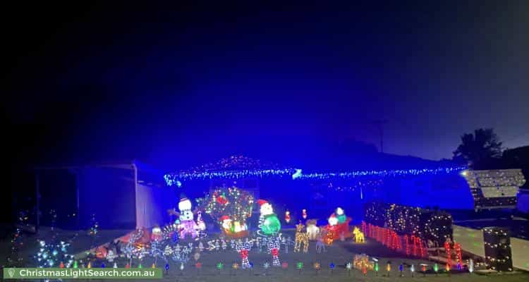 Christmas Light display at 31 Central Avenue, Hallett Cove