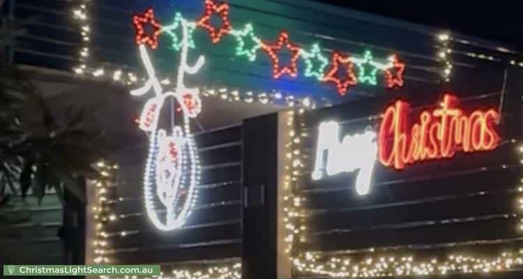 Christmas Light display at 3A Kirstin Street, Eight Mile Plains